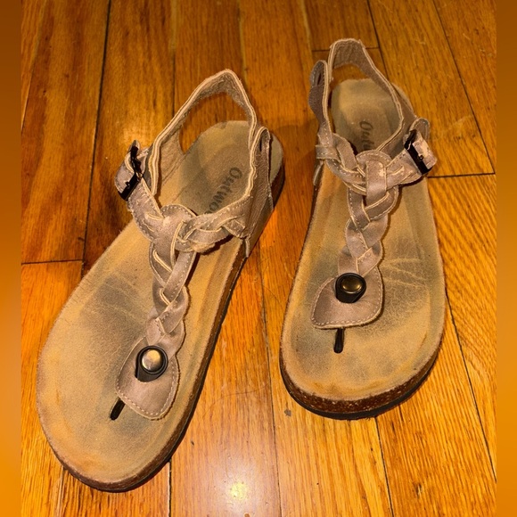 Outwoods Braided Strap Sandals - Picture 1 of 4